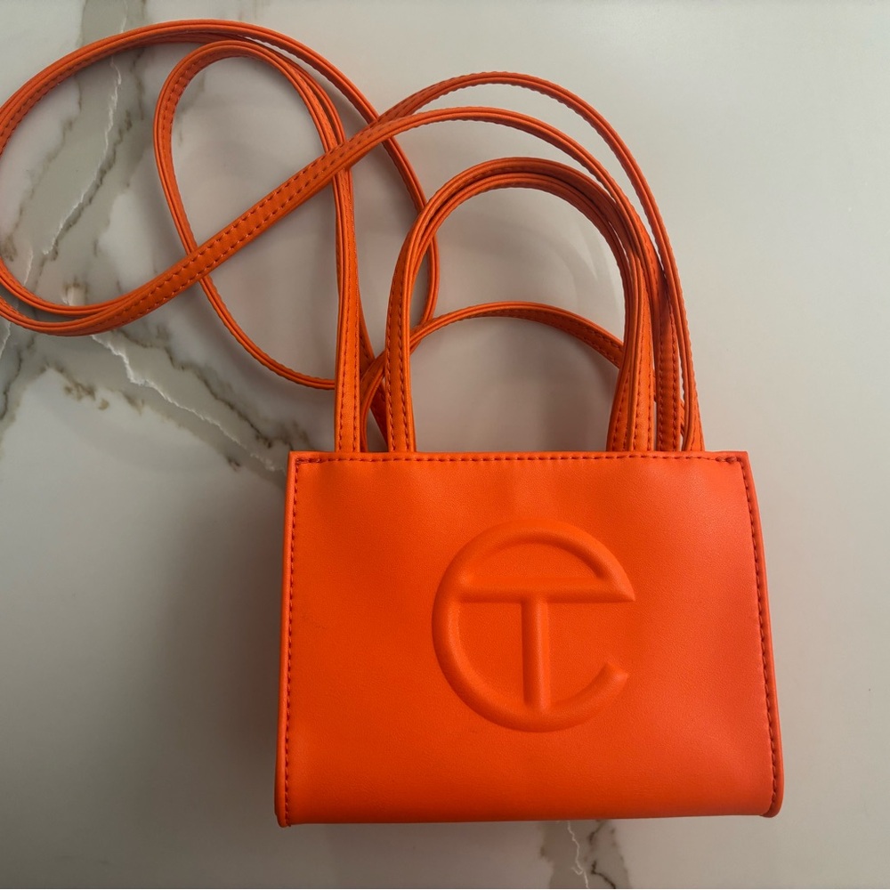 Telfar Small Shopping Bag - Orange
